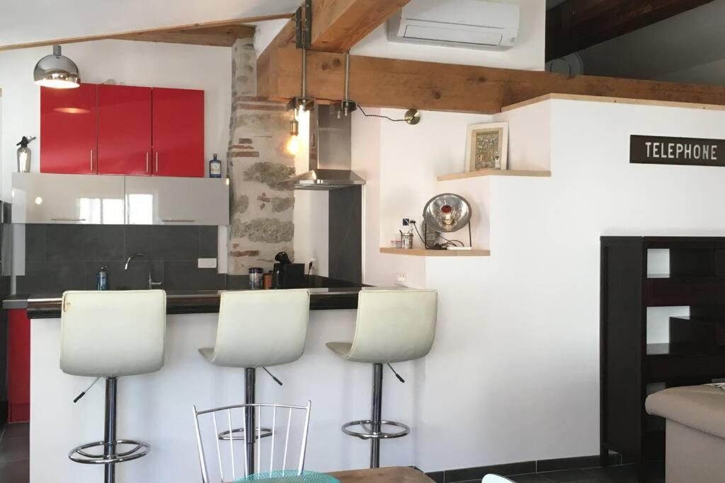 La Manufacture D'Epaulettes Apartment Prades  Ngoại thất bức ảnh